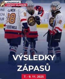 Výsledky mládeže 7. 11.  – 9. 11. 2025