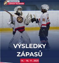 Výsledky mládeže 14. 11. – 16. 11. 2025