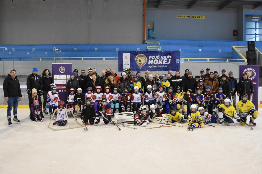 Týdne hokeje ve Studénce si vyzkoušelo 26 nových hokejových nadějí